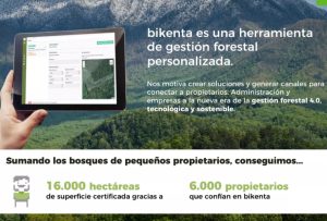 Presentación del proyecto en las Jornadas TIC Forestales
